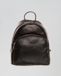 Zaino Donna Nero in Pelle Liscia - Piano | Leather Trend