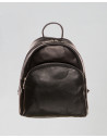 Zaino Donna Nero in Pelle Liscia - Piano | Leather Trend