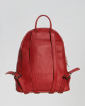 Women's Red Leather Backpack - Piano | Leather Trend