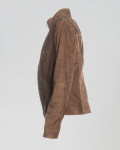 Women's Brown Suede Leather Jacket - Zara | Leather Trend