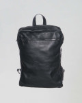 Zaino Uomo Squadrato Nero in Pelle - Bali | Leather Trend