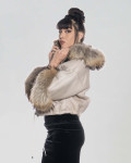 Women's  Shearling Jacket - Beatrice | Leather Trend