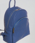 Zaino Donna Blu Traforato in Pelle - Piano | Leather Trend