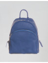 Zaino Donna Blu Traforato in Pelle - Piano | Leather Trend