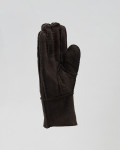 Women's nubuck and shearling gloves - Nives | Leather Trend