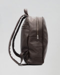 Men's Dark Brown Leather Backpack - Torino | Leather Trend