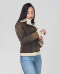 Chiodo in montone da donna - Rebecca | Leather Trend