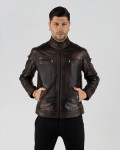 Giacca biker testa di moro da uomo – Avatar | Leather Trend