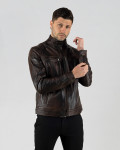 Giacca biker testa di moro da uomo – Avatar | Leather Trend