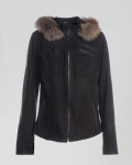 Women's Nubuck Leather Jacket – Michelina Cap | Leather Trend