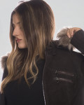 Women's Nubuck Leather Jacket – Michelina Cap | Leather Trend