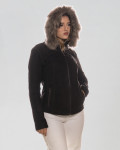 Women's Nubuck Leather Jacket – Michelina Cap | Leather Trend