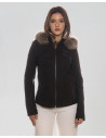 Women's Nubuck Leather Jacket – Michelina Cap | Leather Trend