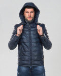 Piumino in pelle da uomo – Berlino | Leather Trend