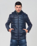 Men's leather down jacket - Berlino | Leather Trend