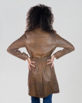 Cappotto Donna Cuoio in Pelle – Viviana | Leather Trend