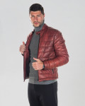 Piumino in pelle da uomo – Berlino | Leather Trend