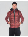 Men's leather down jacket - Berlino | Leather Trend