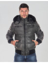 Piumino in pelle da uomo - Boston | Leather Trend