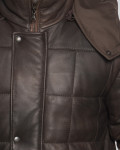 Piumino in pelle da uomo - Marek | Leather Trend