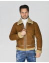 Men's shearling jacket - Franco | Leather Trend