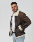 Giacca in montone da uomo - Franco | Leather Trend