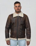 Giacca in montone da uomo - Franco | Leather Trend