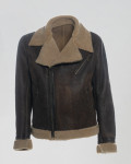 Chiodo in pelle e montone da uomo - Alberto | Leather Trend