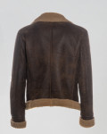 Chiodo in pelle e montone da uomo - Alberto | Leather Trend