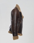Chiodo in pelle e montone da uomo - Alberto | Leather Trend