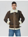 Men's shearling jacket - Franco | Leather Trend