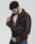 Men's shearling jacket - Franco | Leather Trend