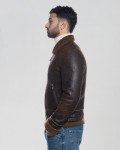 Men's shearling jacket - Franco | Leather Trend