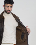 Giacca in montone da uomo - Franco | Leather Trend