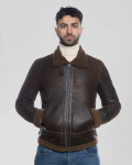 Giacca in montone da uomo - Franco | Leather Trend