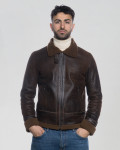Men's shearling jacket - Franco | Leather Trend