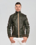 Kiwey men's bomber jacket – Argo | Leather Trend