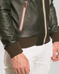 Bomber uomo modello Kiwey – Argo | Leather Trend