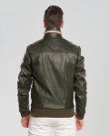 Bomber uomo modello Kiwey – Argo | Leather Trend