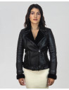 Chiodo in montone da donna - Alaska | Leather Trend