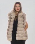 Women's sleeveless jacket - Arianna | Leather Trend