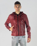 Giacca in pelle con cappuccio - Terminator | Leather Trend