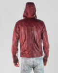 Giacca in pelle con cappuccio - Terminator | Leather Trend