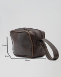 Men's leather wrist bag - Vespucci | Leather Trend