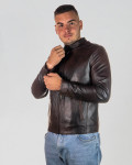 Giacca Uomo Testa di Moro in Pelle - U09 | Leather Trend