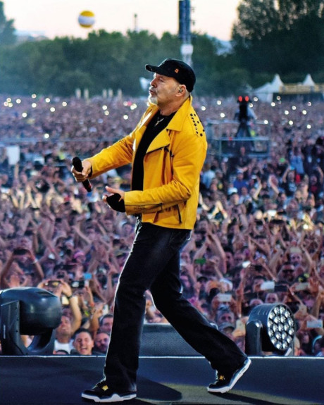 Chiodo Uomo Borchiato Giallo in Pelle - Vasco | Leather Trend 2