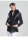 Women's Black Leather Jacket - Venezia | Leather Trend