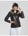 Giacca in Pelle da Donna Testa di Moro - Venezia | Leather Trend