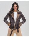 Chiodo in montone da donna - Alaska | Leather Trend