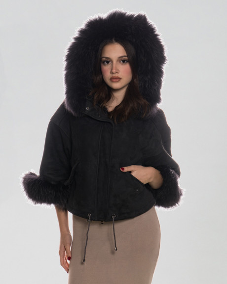 Women's Shearling Jacket - Beatrice | Leather Trend